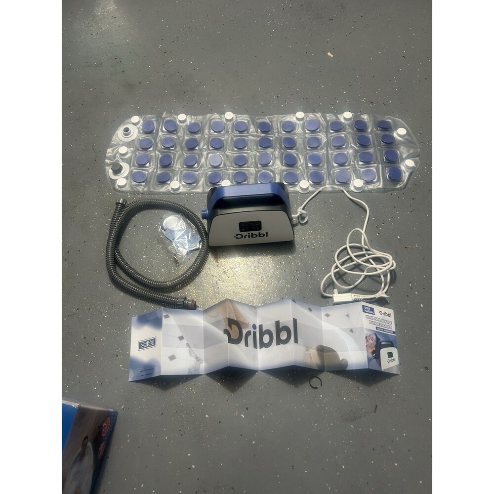 Dribbl Home Spa Bubble Bath Massager Heated Bubble Massage Mat Remote New - Picture 3 of 7